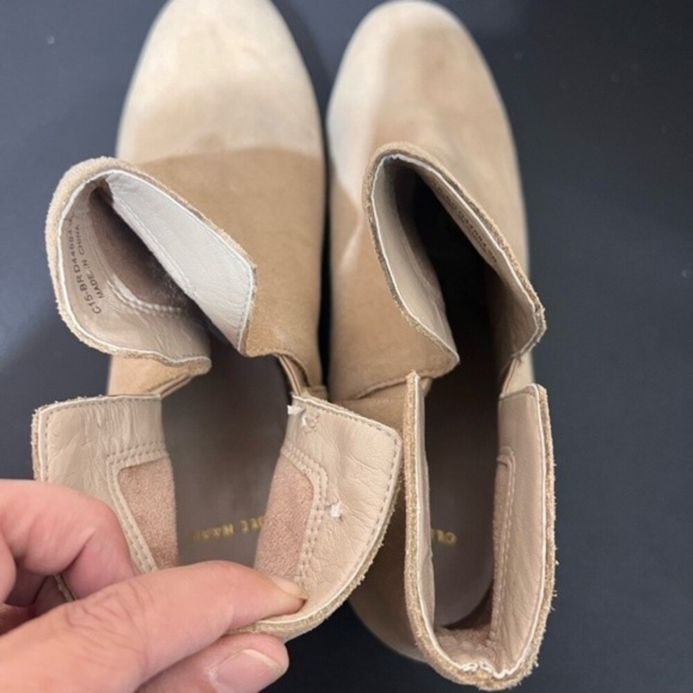 Cole Haan Tan Ankle Boots Size 9 Like New - Picture 6 of 8